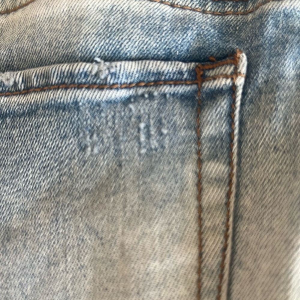 RefugeJeans Light Blue Distressed Skinny Jeans - Picture 6 of 7